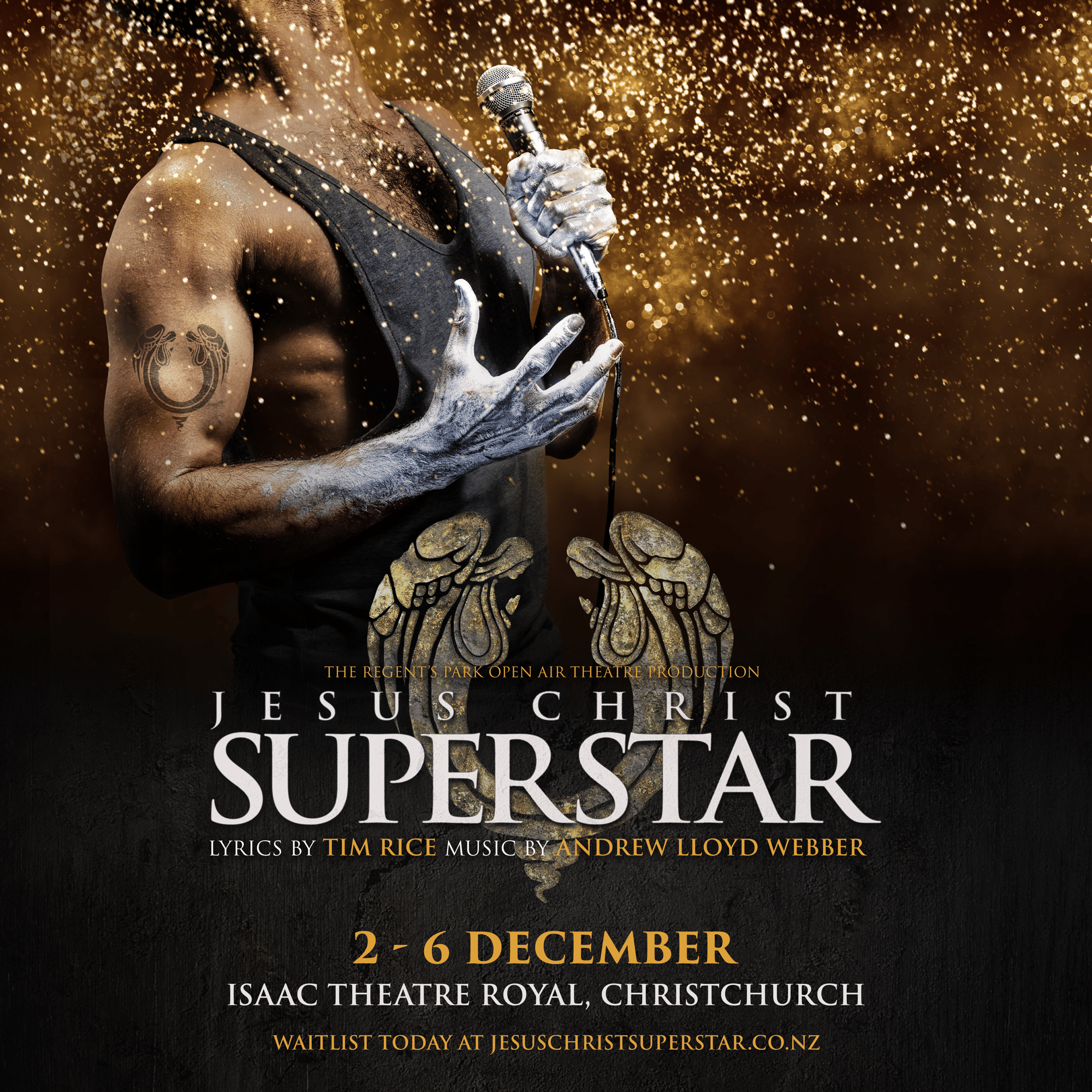 Jesus Christ Superstar JCS NZ CHC KV 1080x1080