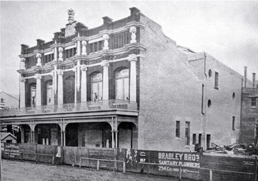 The Theatre Royal in 1907Christchurch City Libraries