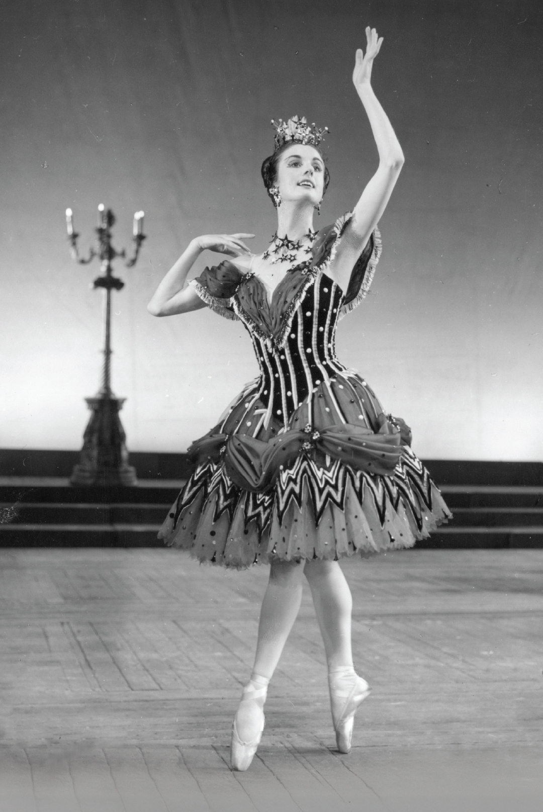 Rowena Jackson in Birthday Offering, 1956. Courtesy of Roger Wood_Royal Ballet and Opera