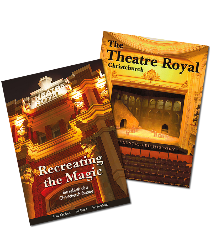 The Theatre Royal, Christchurch History & Recreating the Magic book combo